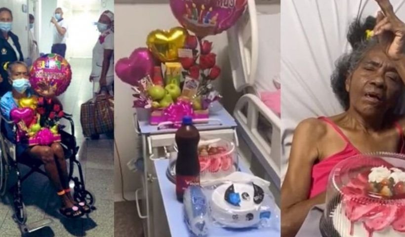La paciente es Marla y se encuentra en la clínica de Barranquilla La Misericordia. Los doctores tuvieron un gran gesto celebrando su día.