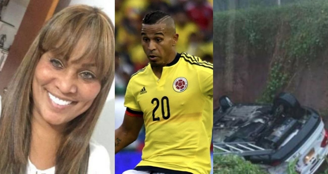 El accidente de la mamá del Ex Junior ocurrieron en la Circunvalar, en el área metropolitana de Barranquilla.