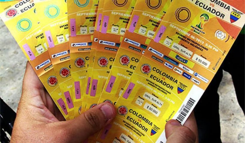 Las autoridades confirmaron que en los últimos partidos de Colombia se habían encontrado más de 16.000 boletas falsas.