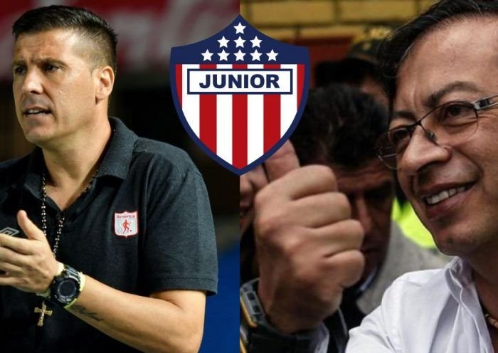 Los hinchas del Junior se expresan en redes sociales con un HT: "Si llega Juan Cruz voto por Petro". Se agita el tema "Futbol - Politiquero"